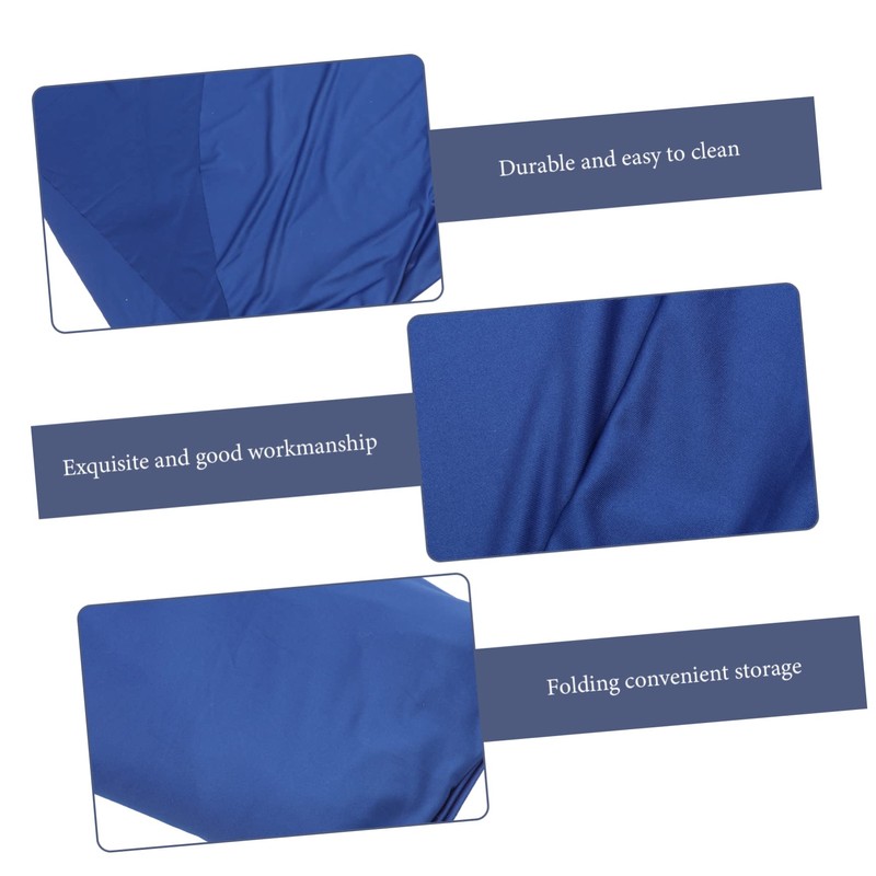 CIYODO 6ft Table Cover Fitted Stretchy Tablecloth for Folding Tables