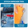 MOXYOY Seam Ripper, Stitch Unpicker Tool Contains Big & Small