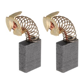 sourcing map 2pcs Carbon Brush 17mm x 13.5mm x 6.5mm Grinder Brush 153# Electric Motor Replacement Part Rotary Tool Cutting Machine Polisher Brushes for Repair Power Tools