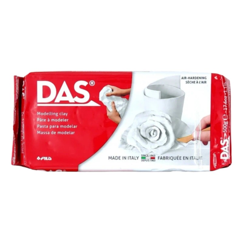 4kg Pasta Masa Das Blanca 500g C/u Modelado Ceramica Fria