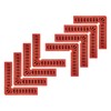 sourcing map 8pcs 90 Degree Positioning Squares 4"x4" (100x100mm) Right