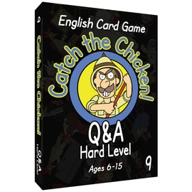 Q&A Hard Level Catch The Chicken English Card Game Kids English Card Game