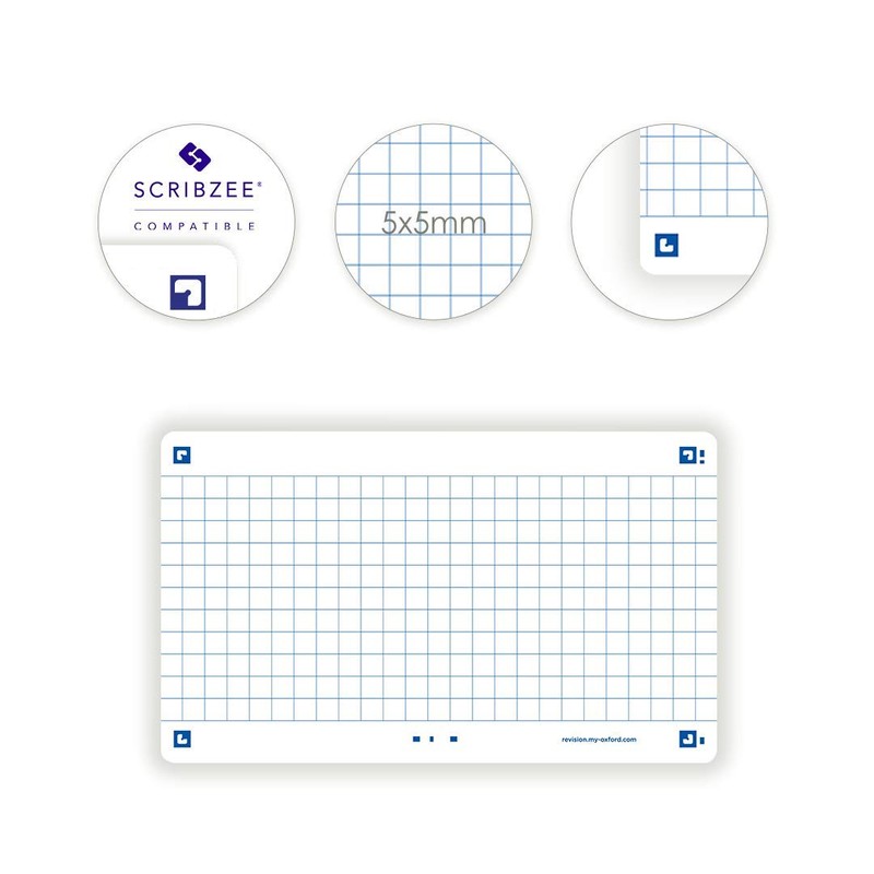 Oxford Flash 2.0 Pack of 80 Flash Cards Size 7,