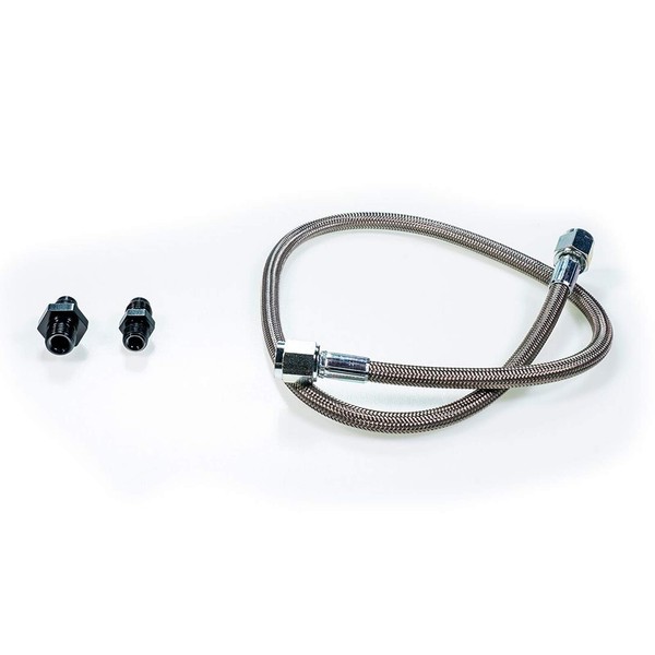 Squirrelly 24" Turbo Oil Feed Line Kit 1/8" NPT to