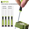 FASTPRO 21-Piece Magnetic Screwdrivers Set with Organizer Rack, Slotted Phillips
