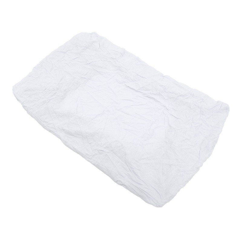 Fitted Crib Sheet Full Cotton Crinkle Fabric Soft Breathable Comfortable