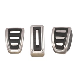 GNXfixt Pedal Cover Clutch Pedal Set Foot Pedal for Transporter T5 T6 Multivan T5 2003-2015 T6 T7 Since 2015