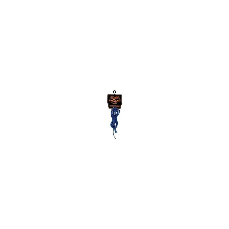 Milwaukee Leather MP7910 Blue Replacement Leather Side Lacing 72 Inch