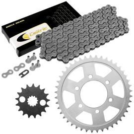 Caltric Drive Chain & Sprockets Kit for Kawasaki ZZR1200 Ninja ZX1200C 2002-2005