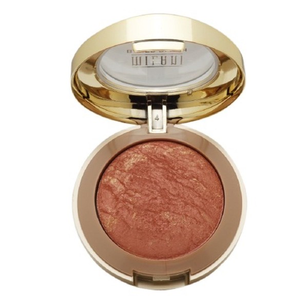 Milani Baked Powder Blush, Rose D'oro [02] 0.12 oz (Pack