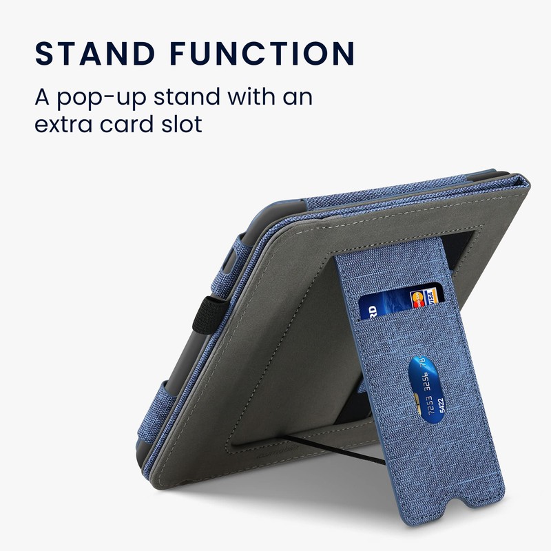 kwmobile Case Compatible with Tolino Vision 6 Case - Flip