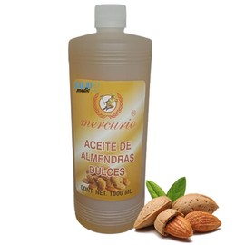 Aceite De Almendras  Sweet Almond Oil, 1 Liter                                                                                                        