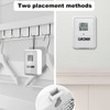 CURCONSA Indoor & Outdoor Temperature and Humidity Sensor, FT016TH Wireless
