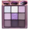 SUAKE Purple Eyeshadow Palette for Eye Makeup,High Pigmented Silver White