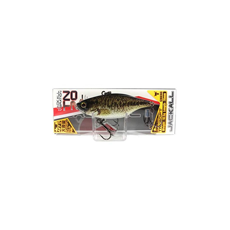 JACKALL Vibration TN70 Full Tungsten, 2.8 inches (70 mm), 0.6