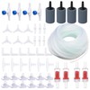 Aquarium Air Pump Accessories - Contains Airline Tubing, Control Valve,