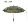 AHOMY Gustav Klimt Flower Garden Auto Open Close Folding Travel