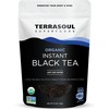 Terrasoul Superfoods Organic Instant Black Tea, 3.5oz – Premium, Bold