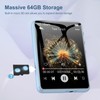 64GB MP3 Player with Bluetooth 5.3, ZAQE 2.4" Full Touch