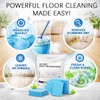 Multi-Surface Floor Cleaning Tablets, 100PCS Concentrated Floor Cleaner Tablets for