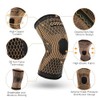 Copper Knee Braces for Women and Men - 2 Pack