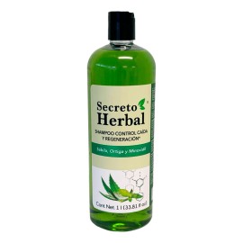 Secreto Herbal Shampoo Familiar Sábila Orgánica 1l