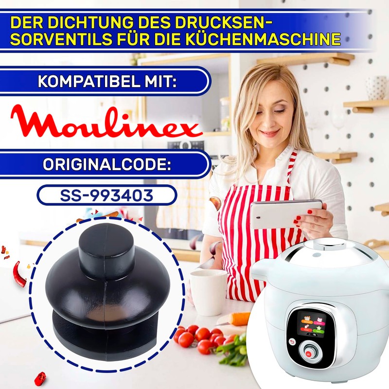MONTERAL Pressure Sensor Valve Seal Food Processor Has Original Code