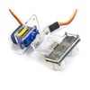 1PC Clear Plastic Mounting Bracket for SG90 Micro Servo Clear