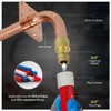 Pex-A Expansion Copper Stub Out Elbow with Flange 3/4" x