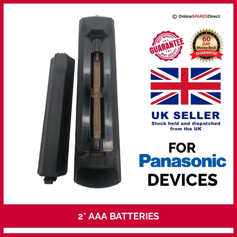 Replacement Remote Control For Panasonic TX-L32E6B Tv