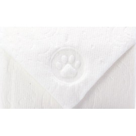 Toilet Paper Stamp Dog Paw - Create Beautifully Folded Toilet Paper for Guests, Vacation Rentals, Home Staging, House Keeping. Reusable Bathroom Decor