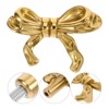 Artibetter Pack of 5 Bow Handle Dresser Drawer Handles Knobs
