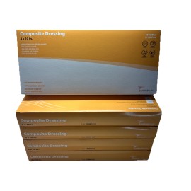 Cardinal 50 Pcs - Cardinal Health COMP410 Hypoallergenic Composite Dressing 4” x 10”