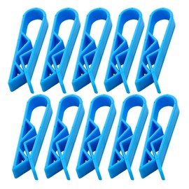 SUPVOX Garbage Bag Holder: 24Pcs Plastic Trash can Bag Clips, Non-Slip Garbage Holders for Kitchen, Bathroom, Bedroom, and Office Waste Bins