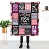 Stbyiz 70th Birthday Gifts for Women Blanket 60"x 50", Best