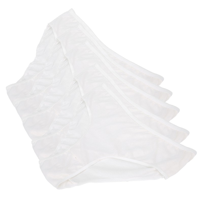 5pcs High Waist Disposable Maternity Women Panties Soft Cotton UnderwearXXXXXL