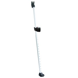 SECURITYMAN 2-in-1 Door with Alarm & Sliding Door Stopper Security Bar with 1...