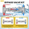 UBANU 304 Stainless Steel Bypass Sensor Valve Kit, Instant Hot