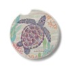 Thirstystone Sea Turtle Single Absorbent Stone Car Coaster 2.6” Diameter