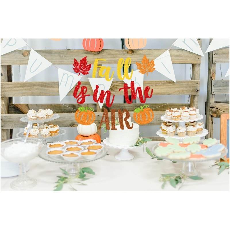 Pre-Assembeld Fall is in The Air Banner Hello Fall Banner