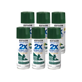 Rust-Oleum Rust-Oleum 366989-6PK Painter's Touch 2X Ultra Cover Spray Paint, 12 oz, High Gloss Emerald Isle, 6 Pack