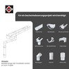 Inefa End NW 100 Grey Right Lens Plastic, Gutters, Roof