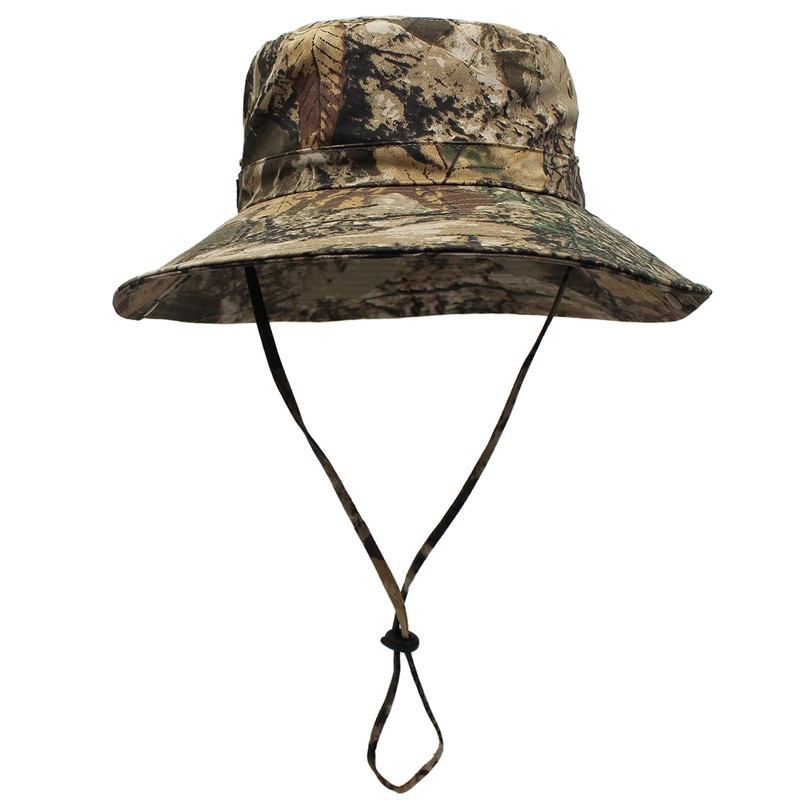 Unisex Outdoor Sun Protection Bucket Hat Fisherman's Hat Cotton Two