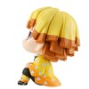 Rukupu Demon Slayer Zenitsu Agatsuma, Approx. 4.3 inches (110 mm),