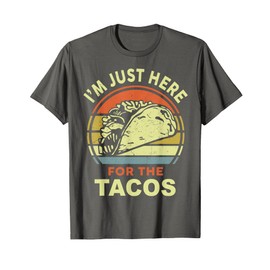 Funny Just Here For Tacos Cinco Mayo Mexican Tuesday Women T-Shirt