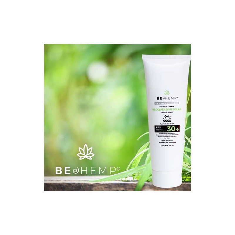 Protector Solar Vegano Facial y Corporal con Protección UVA-UVB 240g