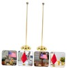 Operitacx Conference Room Flag Pole Stable Metal Flagpoles Desk Flag