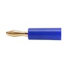 10PCS Banana Plugs 4mm Audio Jack Connector Solderless Six Blade