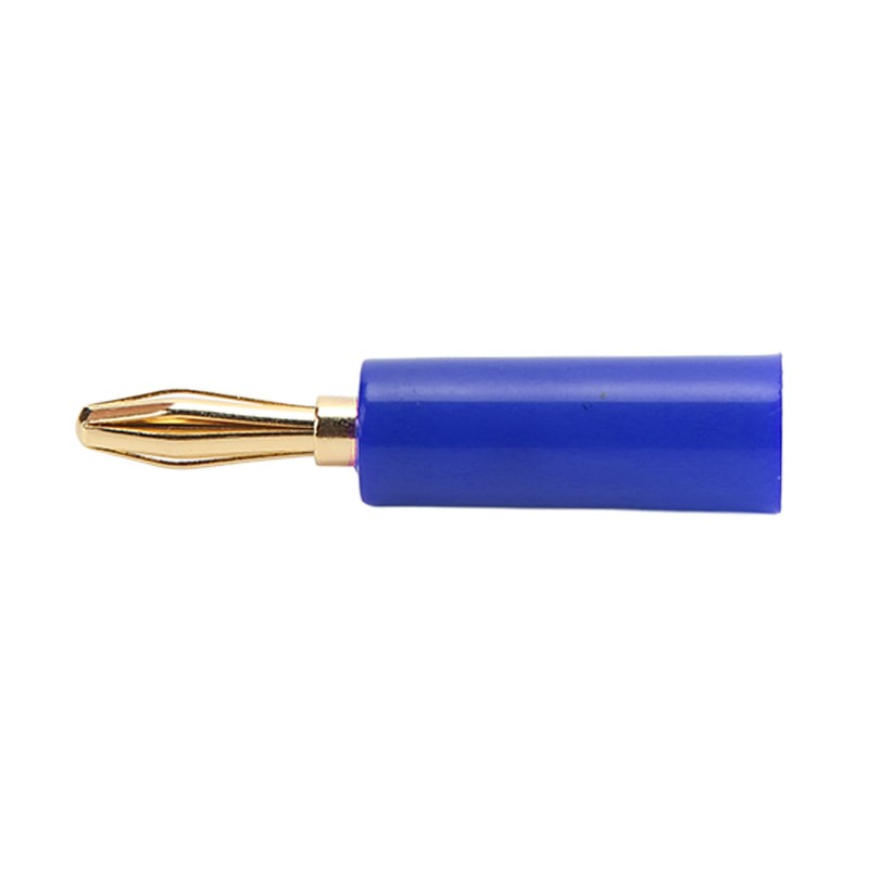 10PCS Banana Plugs 4mm Audio Jack Connector Solderless Six Blade