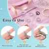 MARFOREVER 5 Pcs Crochet Rings Cat Crochet Tension Ring, Adjustable